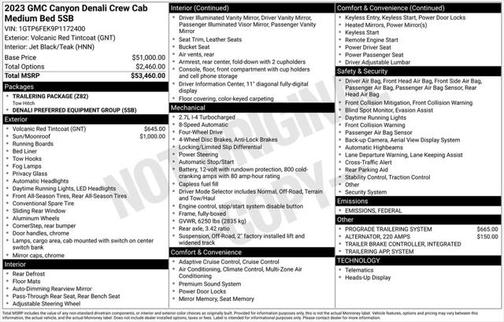 2023 GMC Canyon Denali
