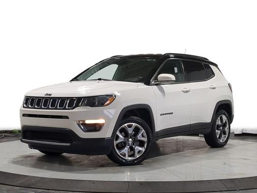 White Clearcoat 2019 Jeep Compass Limited