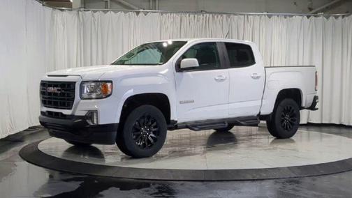 Summit White 2022 GMC Canyon Elevation