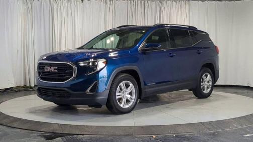 Blue Emerald Metallic 2020 GMC Terrain SLE