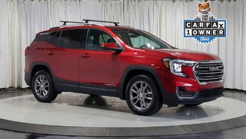 Volcanic Red Tintcoat 2023 GMC Terrain SLT