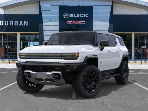 Interstellar White 2026 GMC HUMMER EV SUV 2X