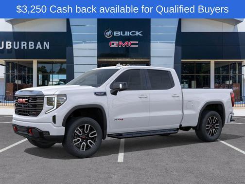 Summit White 2026 GMC Sierra 1500 AT4