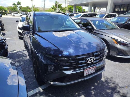 Atlantis Blue 2025 Hyundai TUCSON SEL