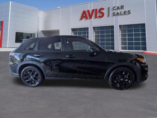 Crystal Black Pearl 2025 Honda HR-V AWD Sport
