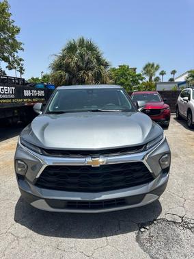 Sterling Gray Metallic 2025 Chevrolet Blazer 1LT