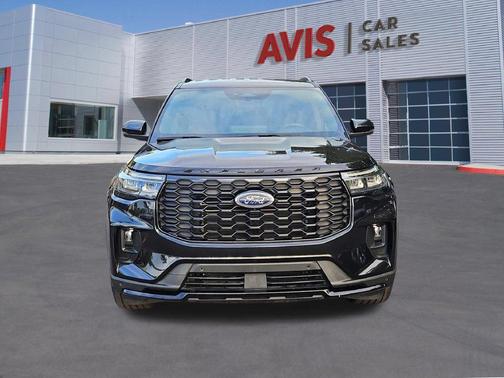 Agate Black Metallic 2025 Ford Explorer ST-Line