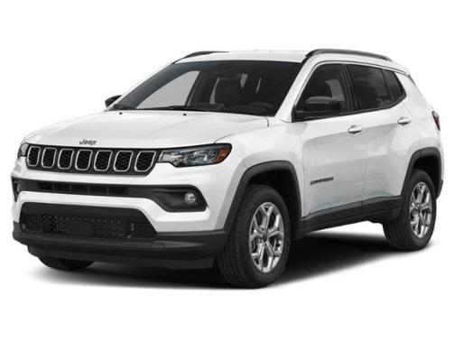 Bright White Clearcoat 2025 Jeep Compass Latitude
