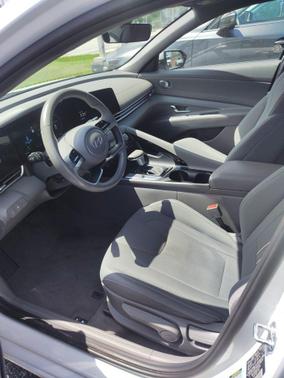 Serenity White 2025 Hyundai ELANTRA SEL