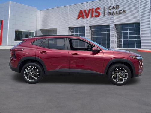 Crimson Metallic 2025 Chevrolet Trax LT