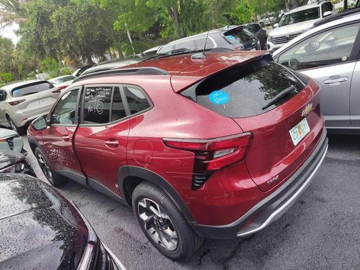 Crimson Metallic 2025 Chevrolet Trax LT