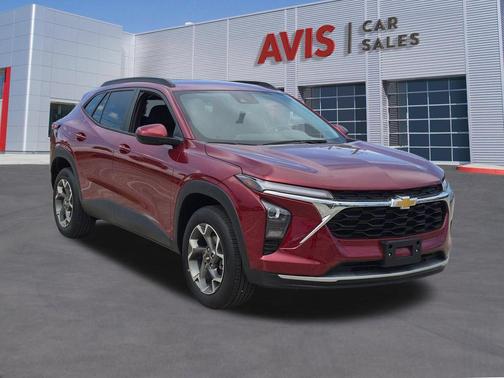 Crimson Metallic 2025 Chevrolet Trax LT