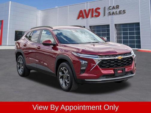 Crimson Metallic 2025 Chevrolet Trax LT