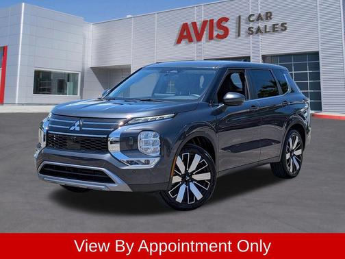 Graphite Gray Metallic/Black Roof 2025 Mitsubishi Outlander SE S-AWC