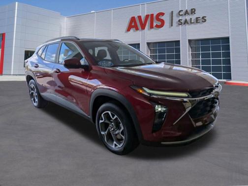 Crimson Metallic 2025 Chevrolet Trax LT
