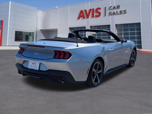 Iconic Silver Metallic 2025 Ford Mustang EcoBoost Premium