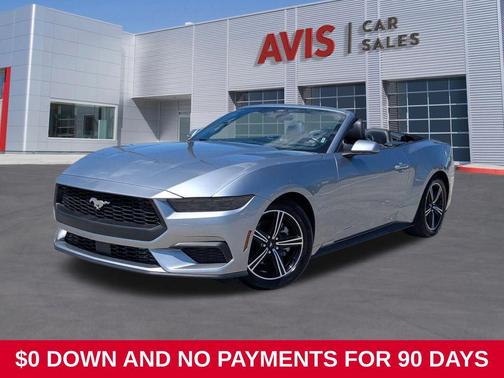 Iconic Silver Metallic 2025 Ford Mustang EcoBoost Premium