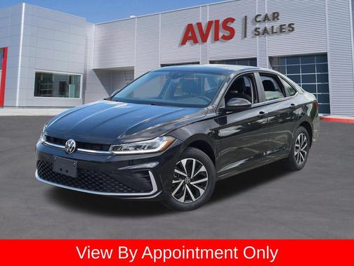 Black Metallic 2025 Volkswagen Jetta 1.5T S
