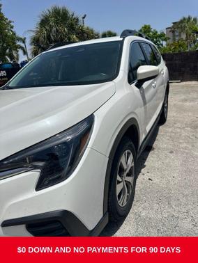 Crystal White Pearl 2025 Subaru Ascent Premium 7-Passenger