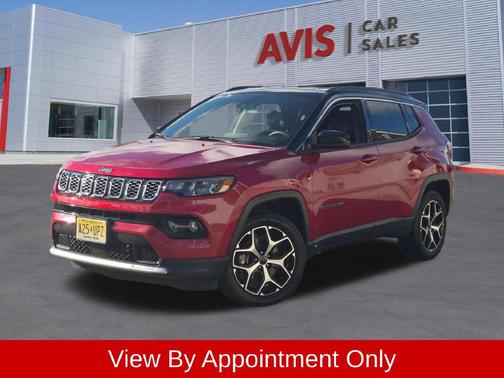 Red Hot Pearlcoat 2025 Jeep Compass Limited