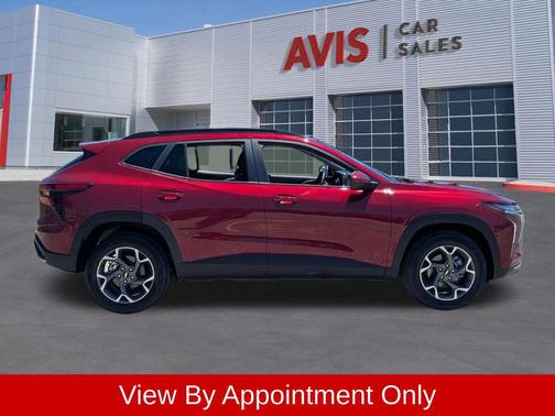 Crimson Metallic 2025 Chevrolet Trax LT