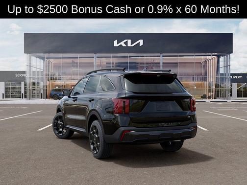 Aurora Black Pearl 2026 Kia Sorento Hybrid SX Prestige