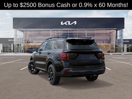 Aurora Black Pearl 2026 Kia Sorento Hybrid SX Prestige