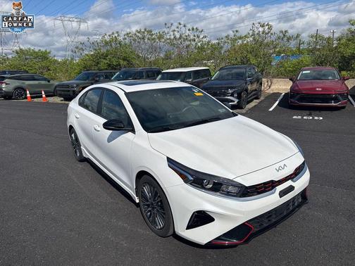 Snow White Pearl 2024 Kia Forte GT-Line