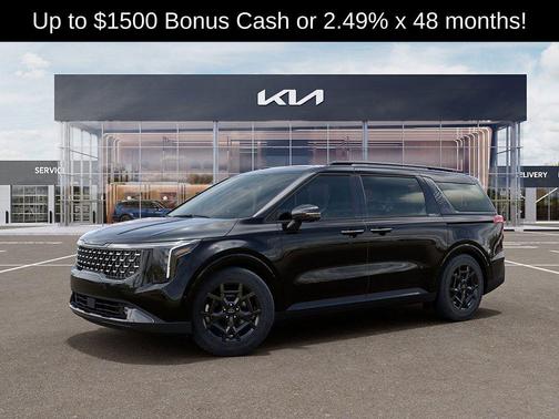 Aurora Black Pearl 2026 Kia Carnival Hybrid SX