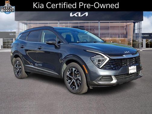 Gravity Gray 2025 Kia Sportage Hybrid EX