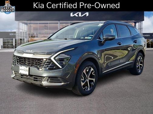 Gravity Gray 2025 Kia Sportage Hybrid EX