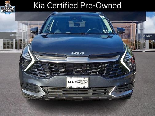 Gravity Gray 2025 Kia Sportage Hybrid EX