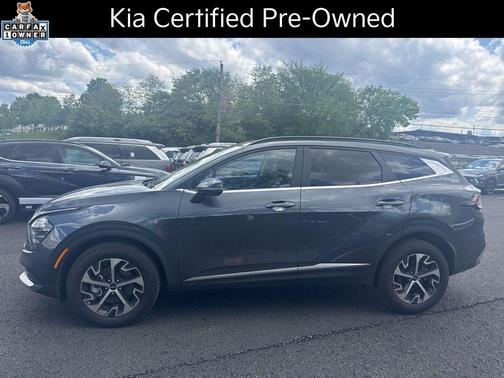 Gravity Gray 2025 Kia Sportage Hybrid EX