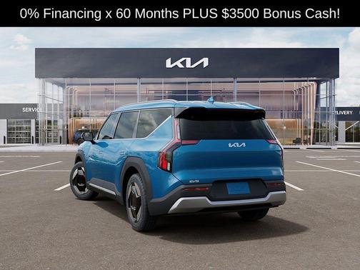 Ocean Blue 2026 Kia EV9 Wind