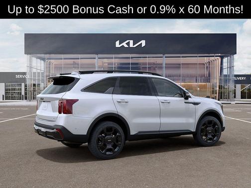 Glacial White Pearl 2026 Kia Sorento SX