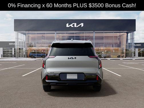 Ivory Silver 2026 Kia EV9 Land