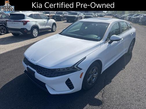 Glacial White Pearl 2023 Kia K5 LXS