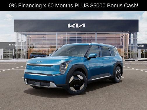 Ocean Blue 2026 Kia EV9 Wind