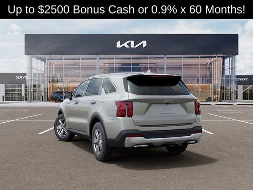 Ivory Silver 2026 Kia Sorento LX