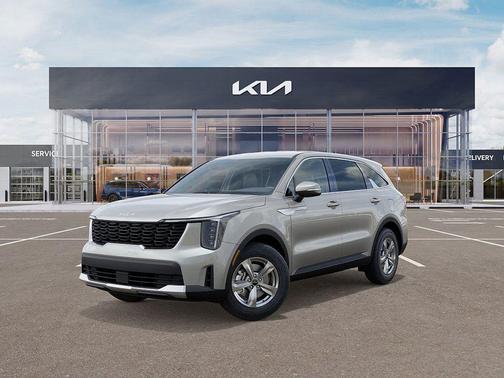 Ivory Silver 2026 Kia Sorento LX