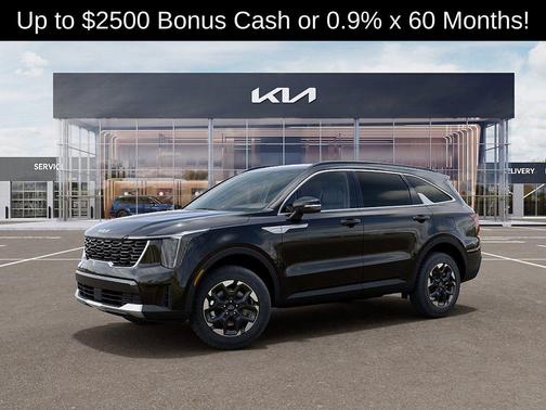 Ebony Black 2026 Kia Sorento S