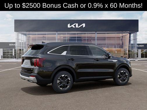 Ebony Black 2026 Kia Sorento S