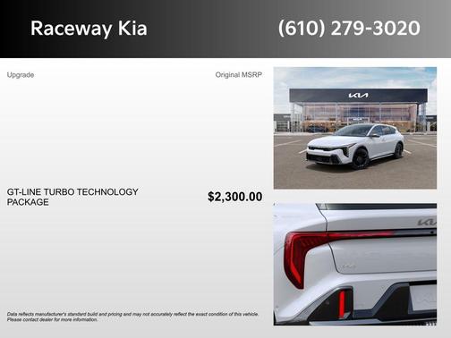 Snow White Pearl 2026 Kia K4 GT-Line Turbo