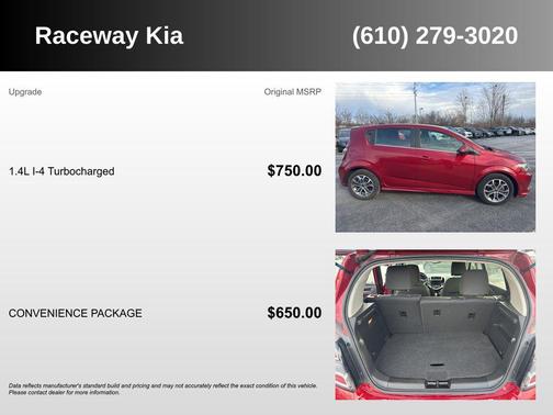 2018 Chevrolet Sonic LT