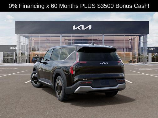 Ebony Black 2026 Kia EV9 Light Long Range