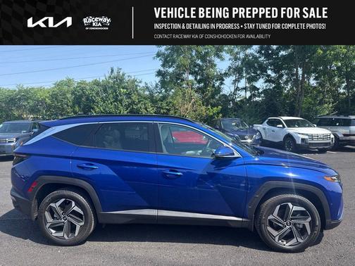 Intense Blue 2024 Hyundai TUCSON Limited