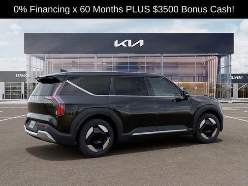 Ebony Black 2026 Kia EV9 Light Short Range