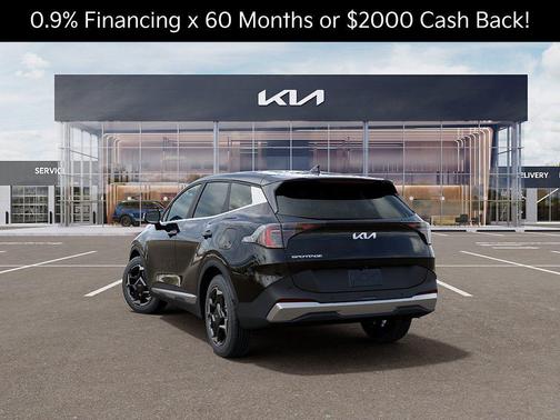 Ebony Black 2026 Kia Sportage EX