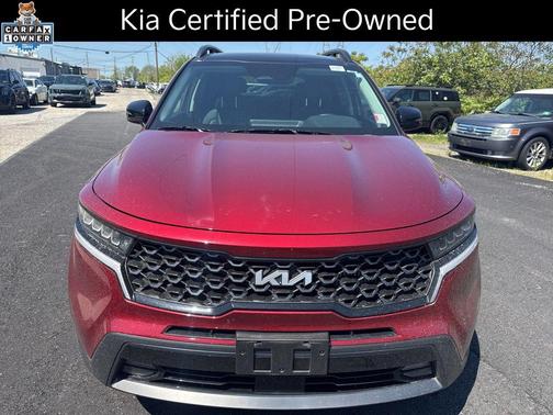 Passion Red Tintcoat 2023 Kia Sorento EX