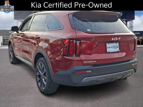 Passion Red Tintcoat 2023 Kia Sorento EX